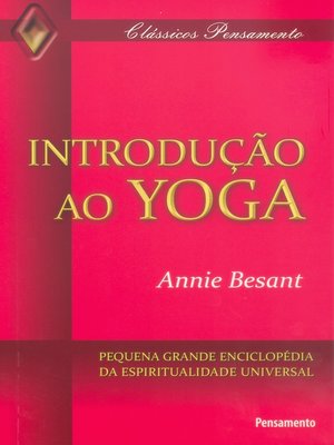 cover image of Introdução ao yoga